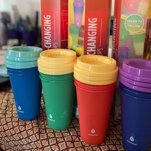 MANA Hot Color Changing Reusable To Go Cups (4)